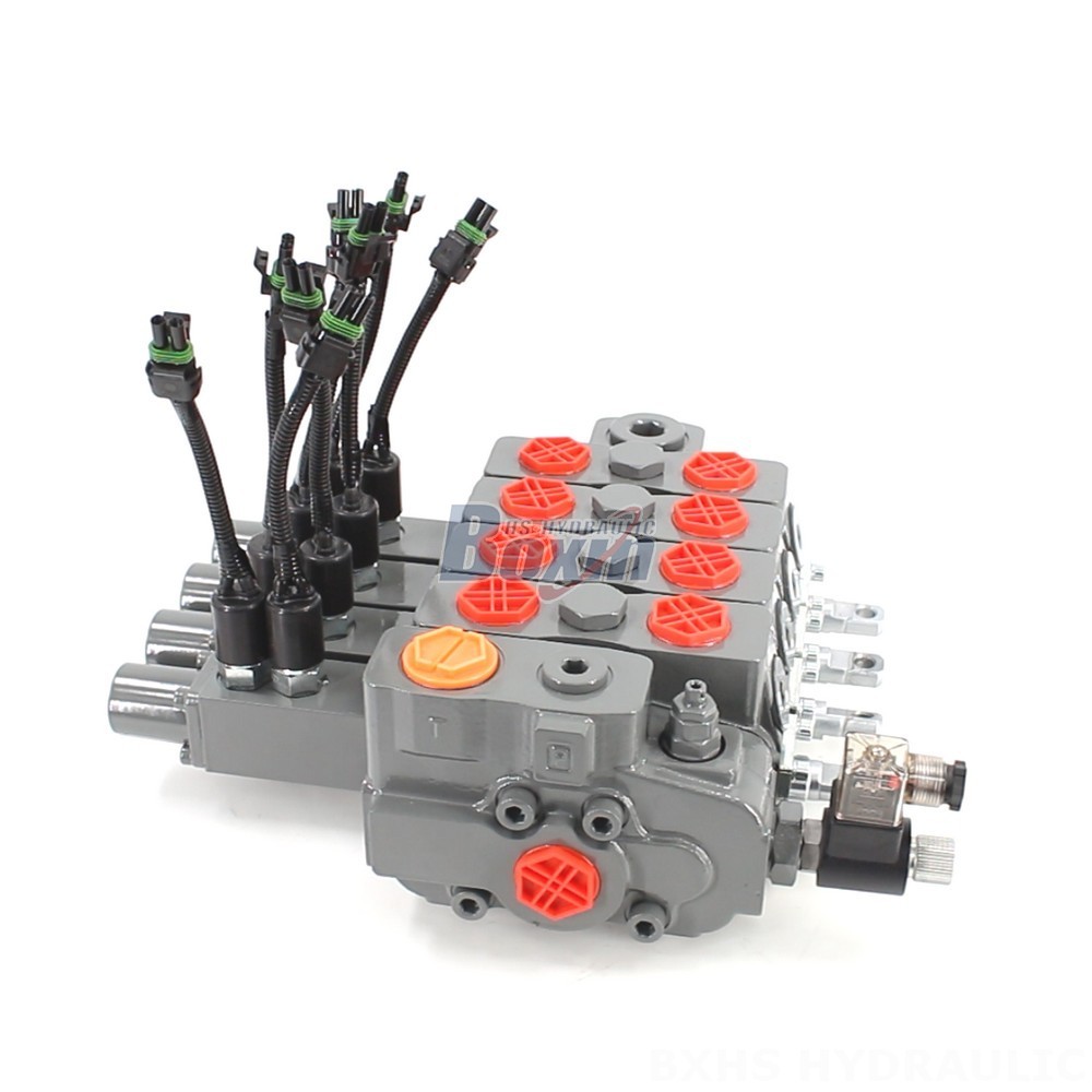 HSDLS180 4-Spool Sectional Directional Valve: Factory Supply, Global Distribution main image
